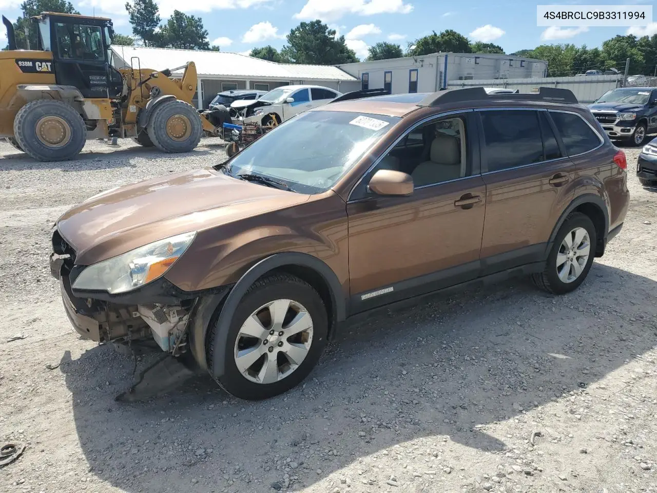 4s4brclc9b3311994 4S4BRCLC9B3311994 2011 Subaru Outback 2.5I Limited