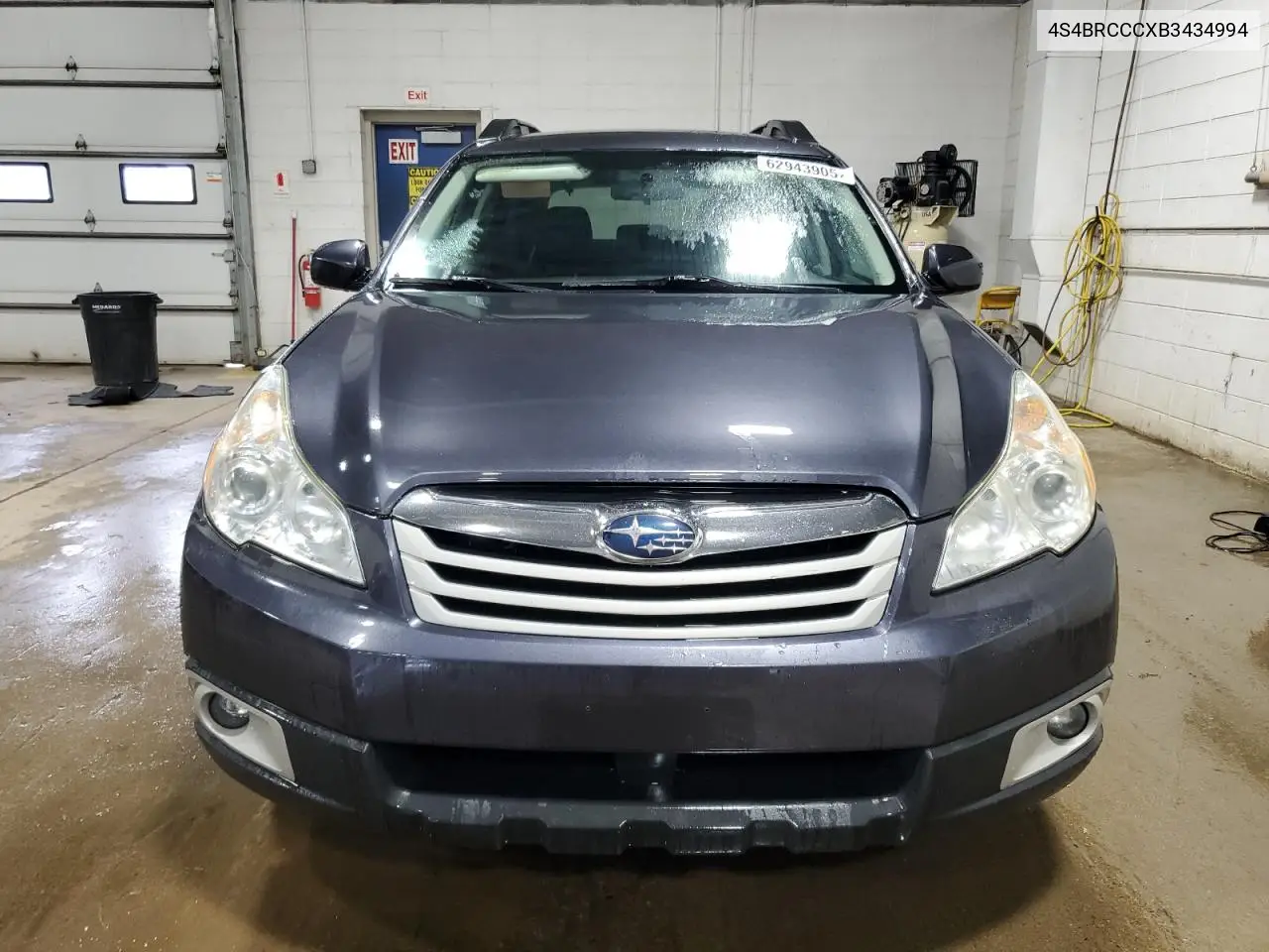 2011 Subaru Outback 2.5I Premium VIN: 4S4BRCCCXB3434994 Lot: 62943905