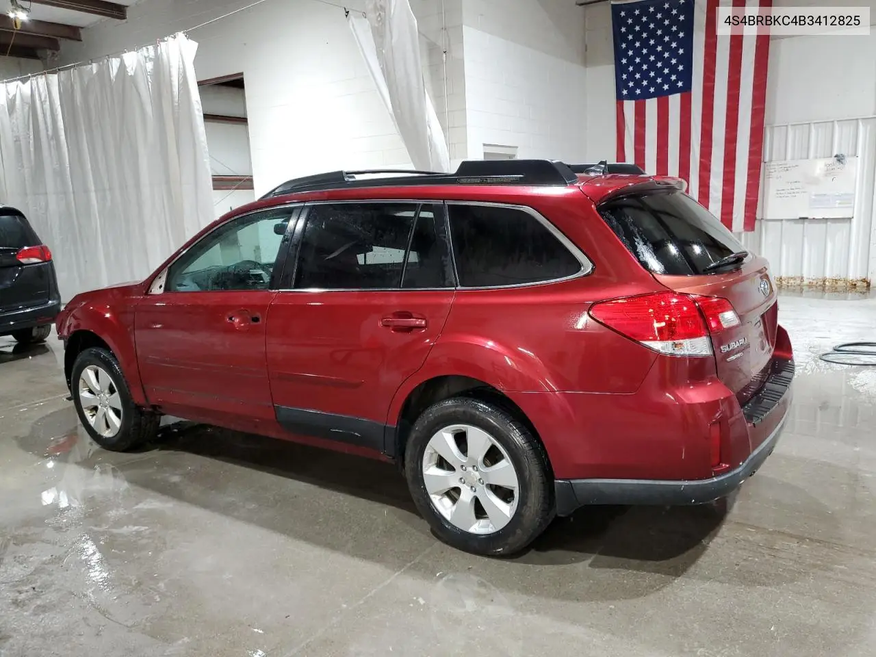 2011 Subaru Outback 2.5I Limited VIN: 4S4BRBKC4B3412825 Lot: 63018795