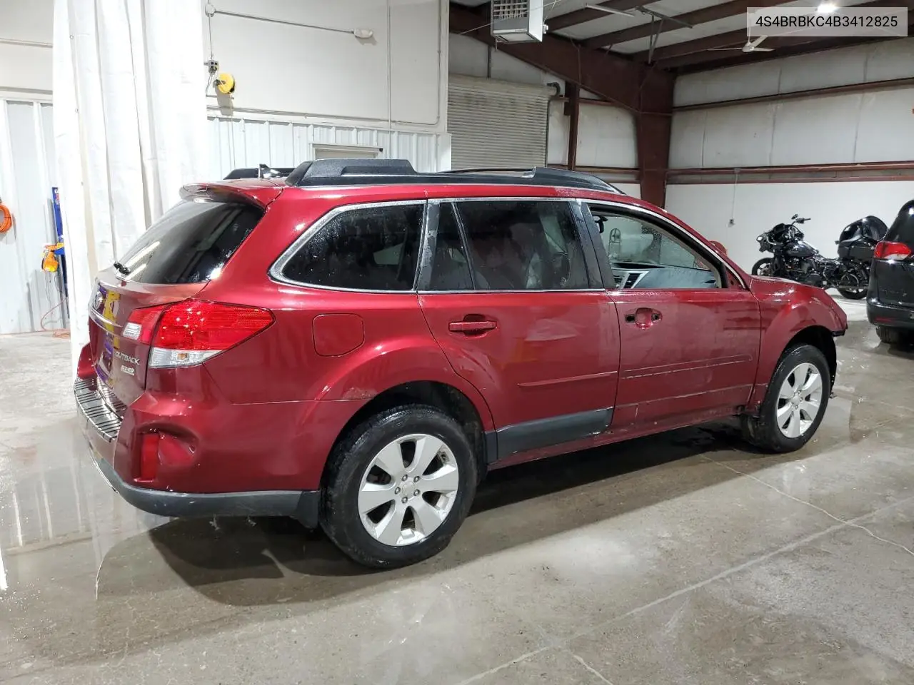 2011 Subaru Outback 2.5I Limited VIN: 4S4BRBKC4B3412825 Lot: 63018795