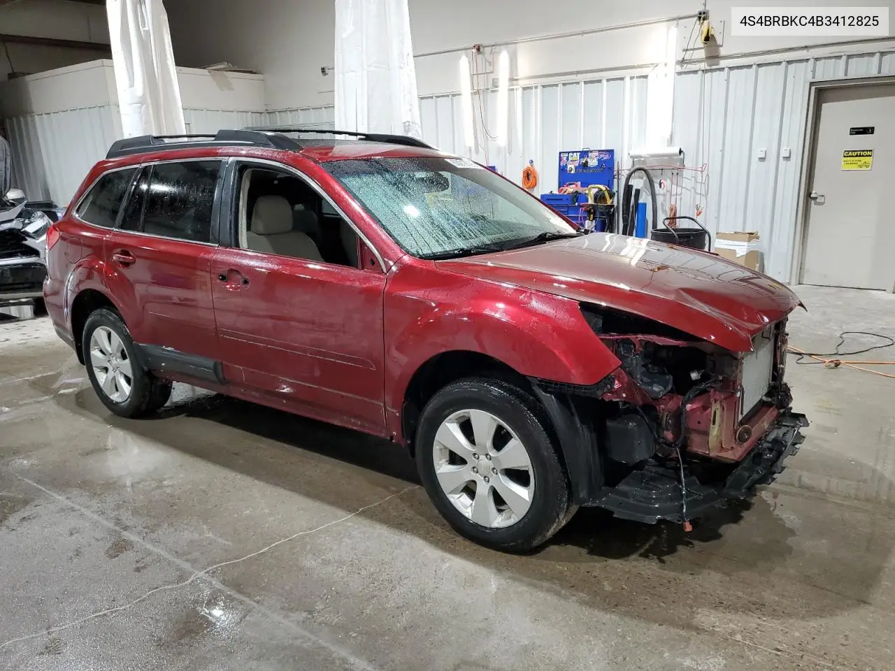 2011 Subaru Outback 2.5I Limited VIN: 4S4BRBKC4B3412825 Lot: 63018795
