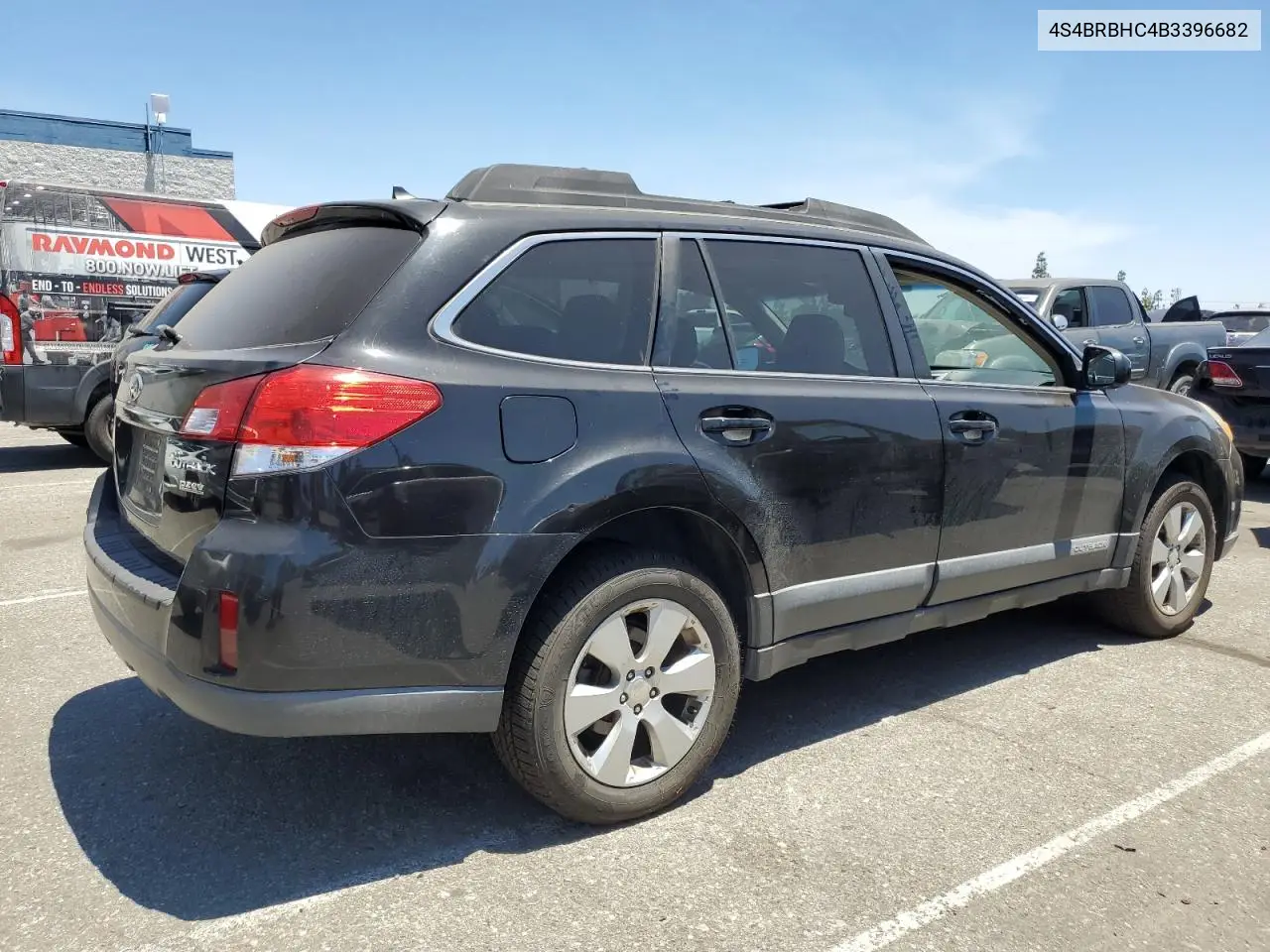 2011 Subaru Outback 2.5I Premium VIN: 4S4BRBHC4B3396682 Lot: 63266015