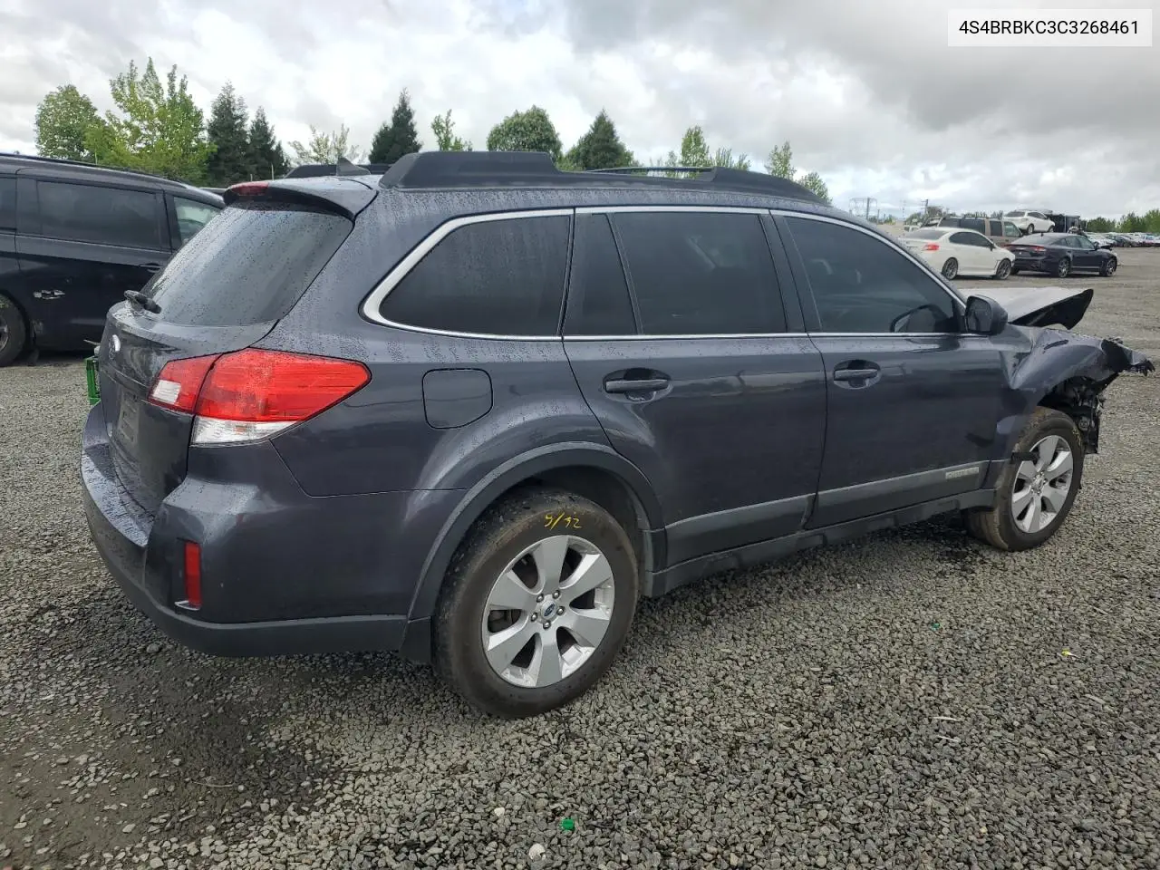 2012 Subaru Outback 2.5I Limited VIN: 4S4BRBKC3C3268461 Lot: 56715765