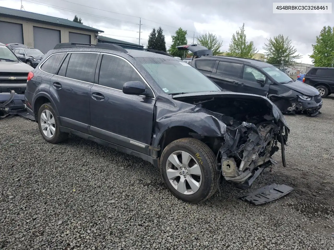 2012 Subaru Outback 2.5I Limited VIN: 4S4BRBKC3C3268461 Lot: 56715765