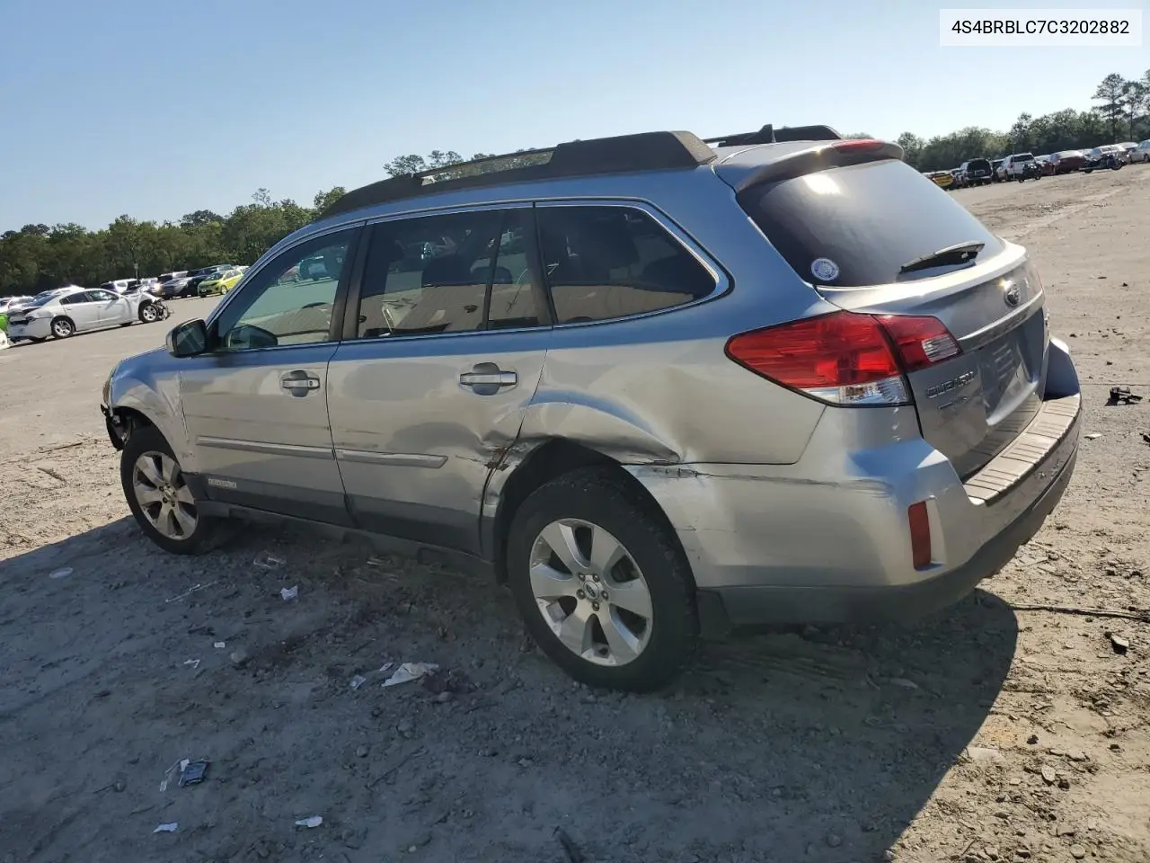 2012 Subaru Outback 2.5I Limited VIN: 4S4BRBLC7C3202882 Lot: 56744615