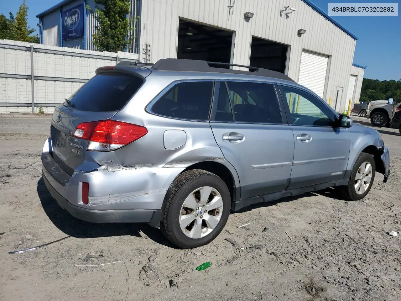 2012 Subaru Outback 2.5I Limited VIN: 4S4BRBLC7C3202882 Lot: 56744615