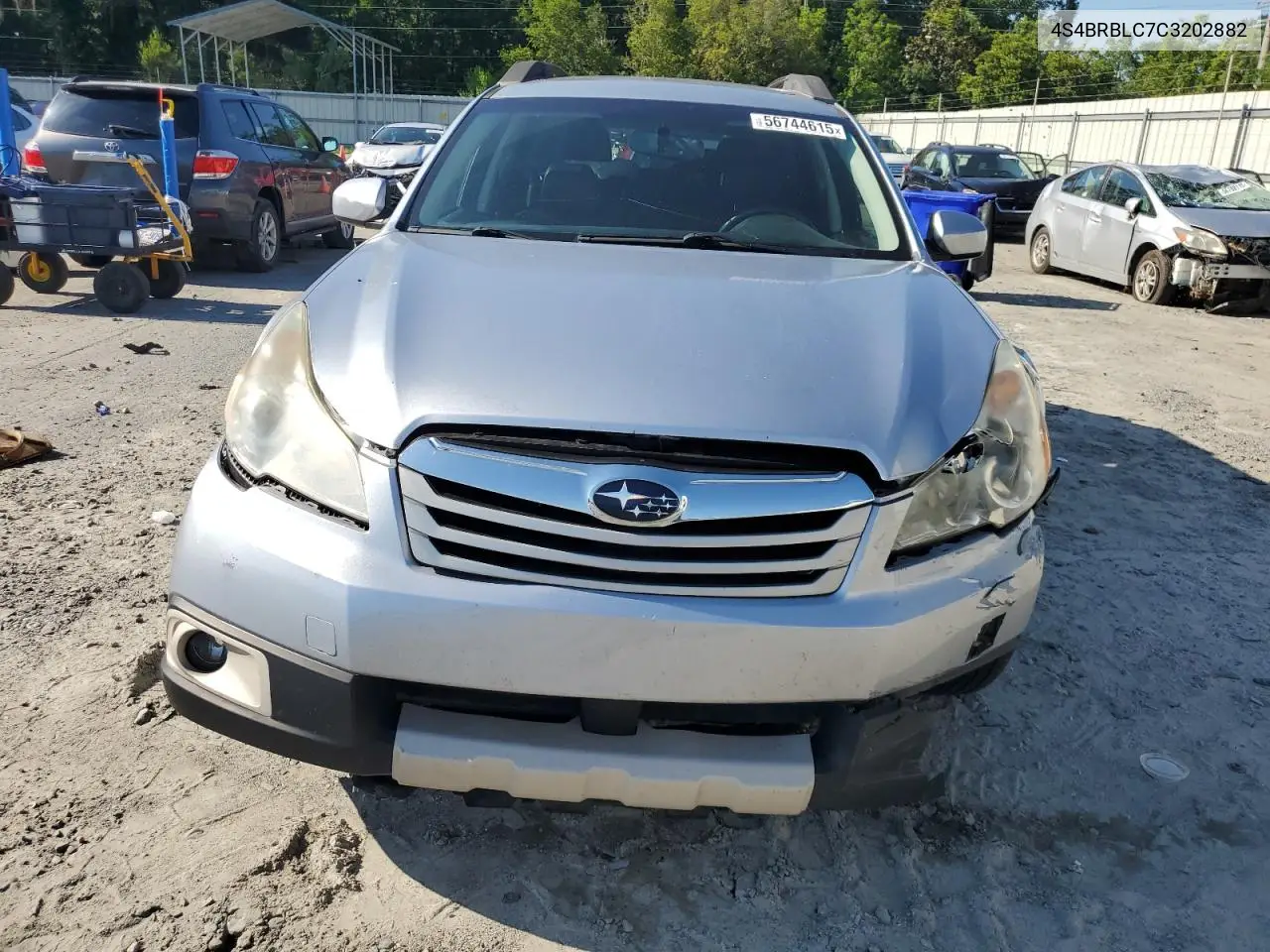 2012 Subaru Outback 2.5I Limited VIN: 4S4BRBLC7C3202882 Lot: 56744615