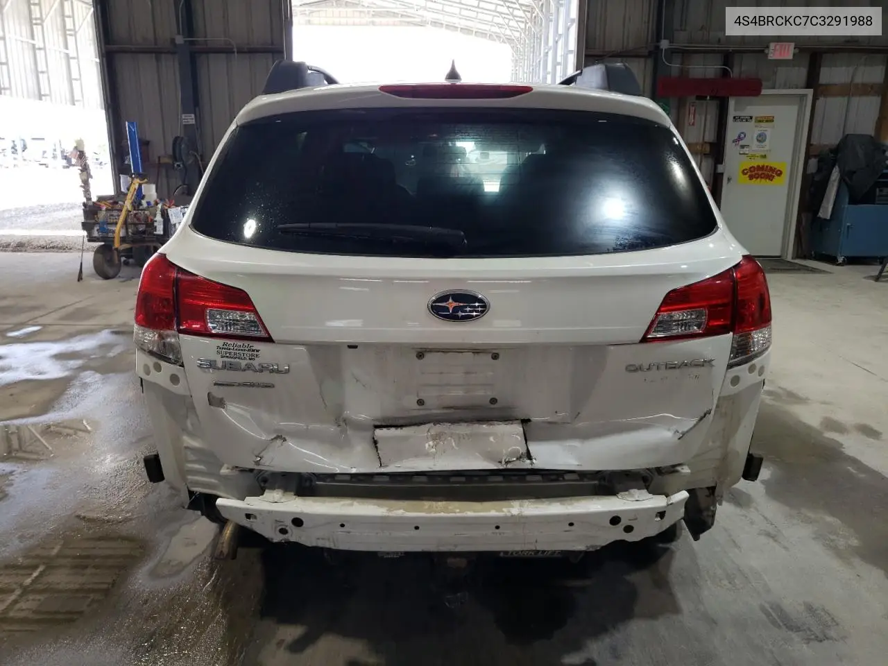 2012 Subaru Outback 2.5I Limited VIN: 4S4BRCKC7C3291988 Lot: 56889825