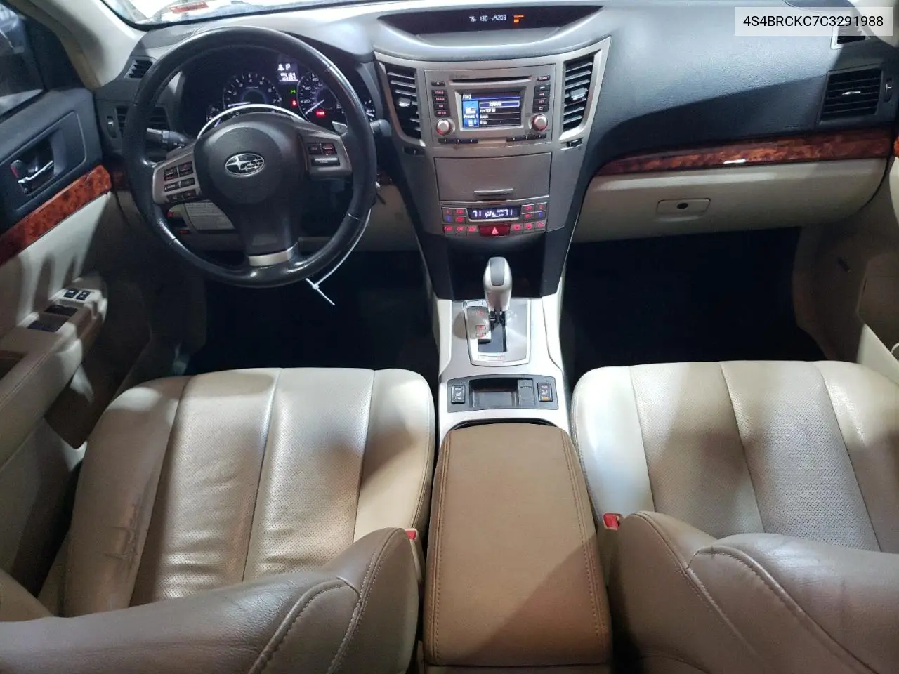 2012 Subaru Outback 2.5I Limited VIN: 4S4BRCKC7C3291988 Lot: 56889825