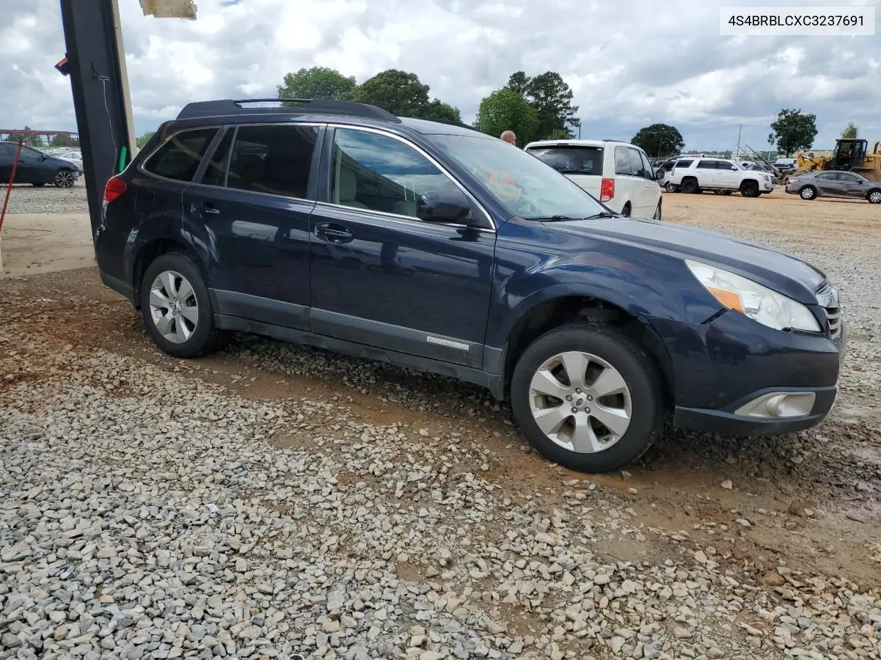 2012 Subaru Outback 2.5I Limited VIN: 4S4BRBLCXC3237691 Lot: 57048555