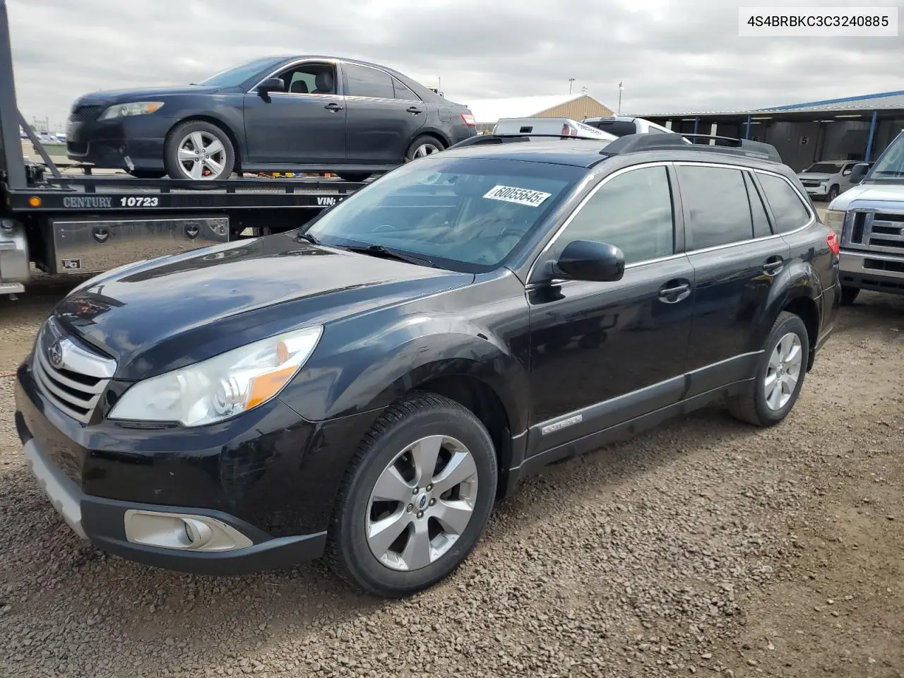 2012 Subaru Outback 2.5I Limited VIN: 4S4BRBKC3C3240885 Lot: 60055645