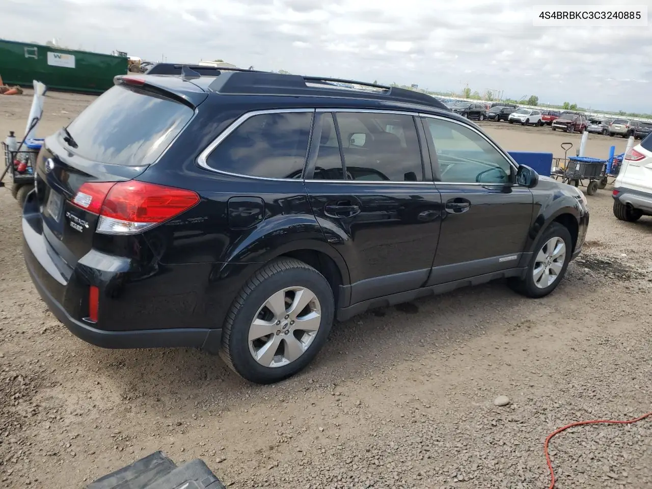2012 Subaru Outback 2.5I Limited VIN: 4S4BRBKC3C3240885 Lot: 60055645