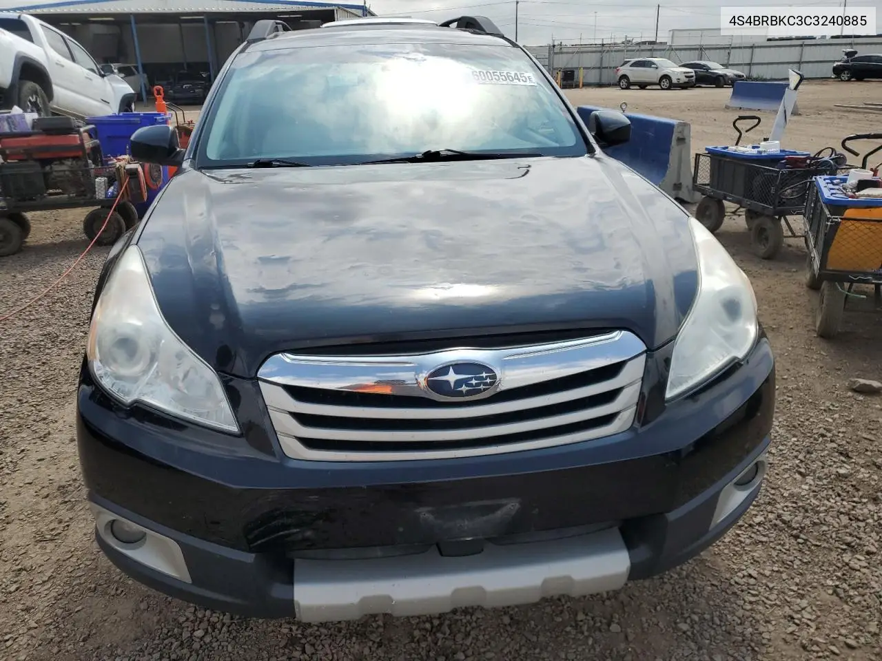 2012 Subaru Outback 2.5I Limited VIN: 4S4BRBKC3C3240885 Lot: 60055645