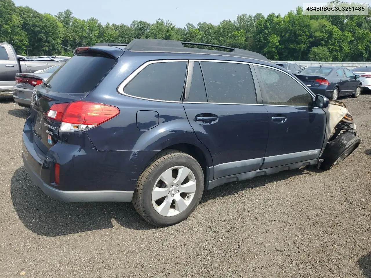 2012 Subaru Outback 2.5I Premium VIN: 4S4BRBGC3C3261485 Lot: 60548335