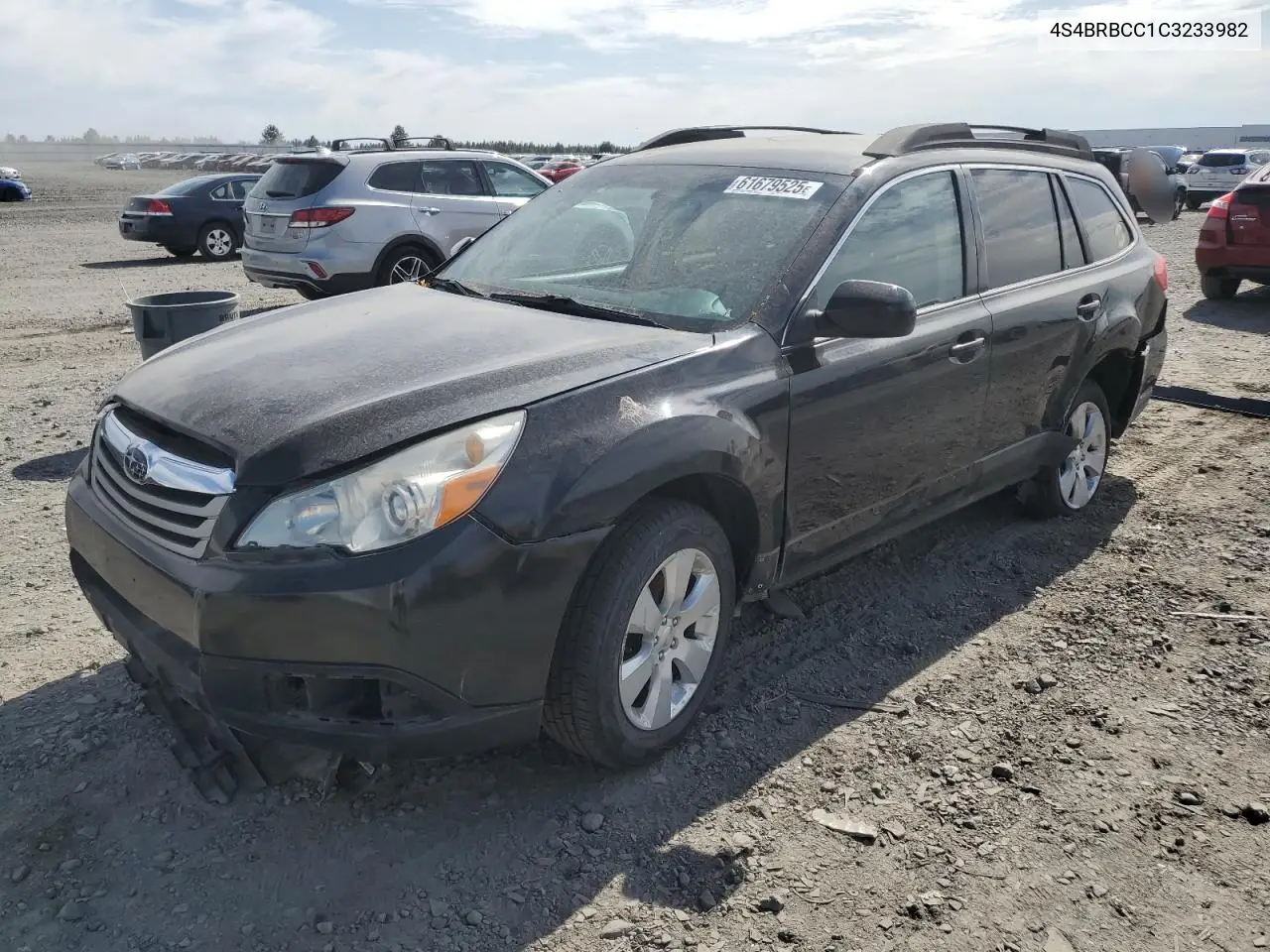 2012 Subaru Outback 2.5I Premium VIN: 4S4BRBCC1C3233982 Lot: 61679525