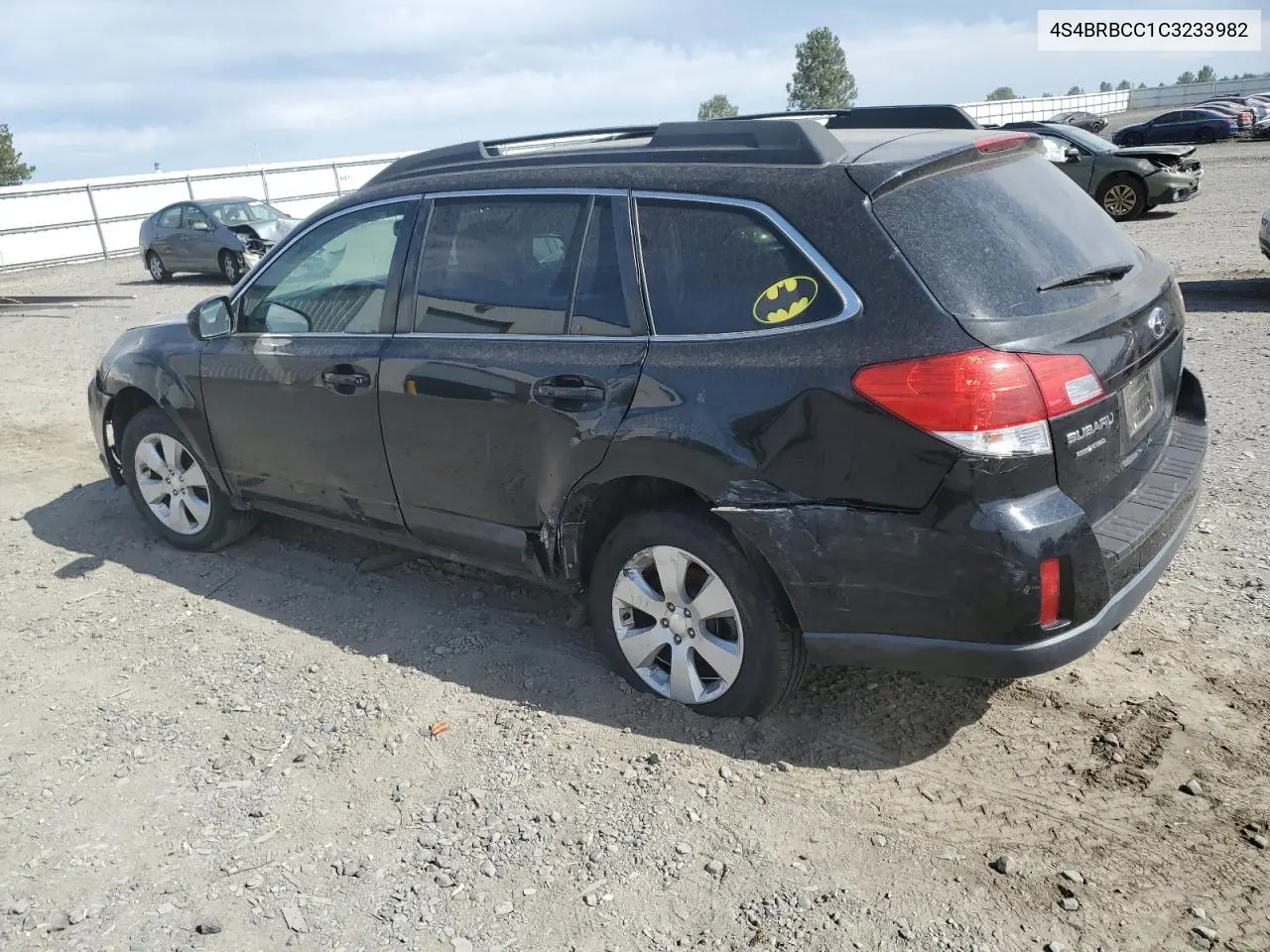 2012 Subaru Outback 2.5I Premium VIN: 4S4BRBCC1C3233982 Lot: 61679525