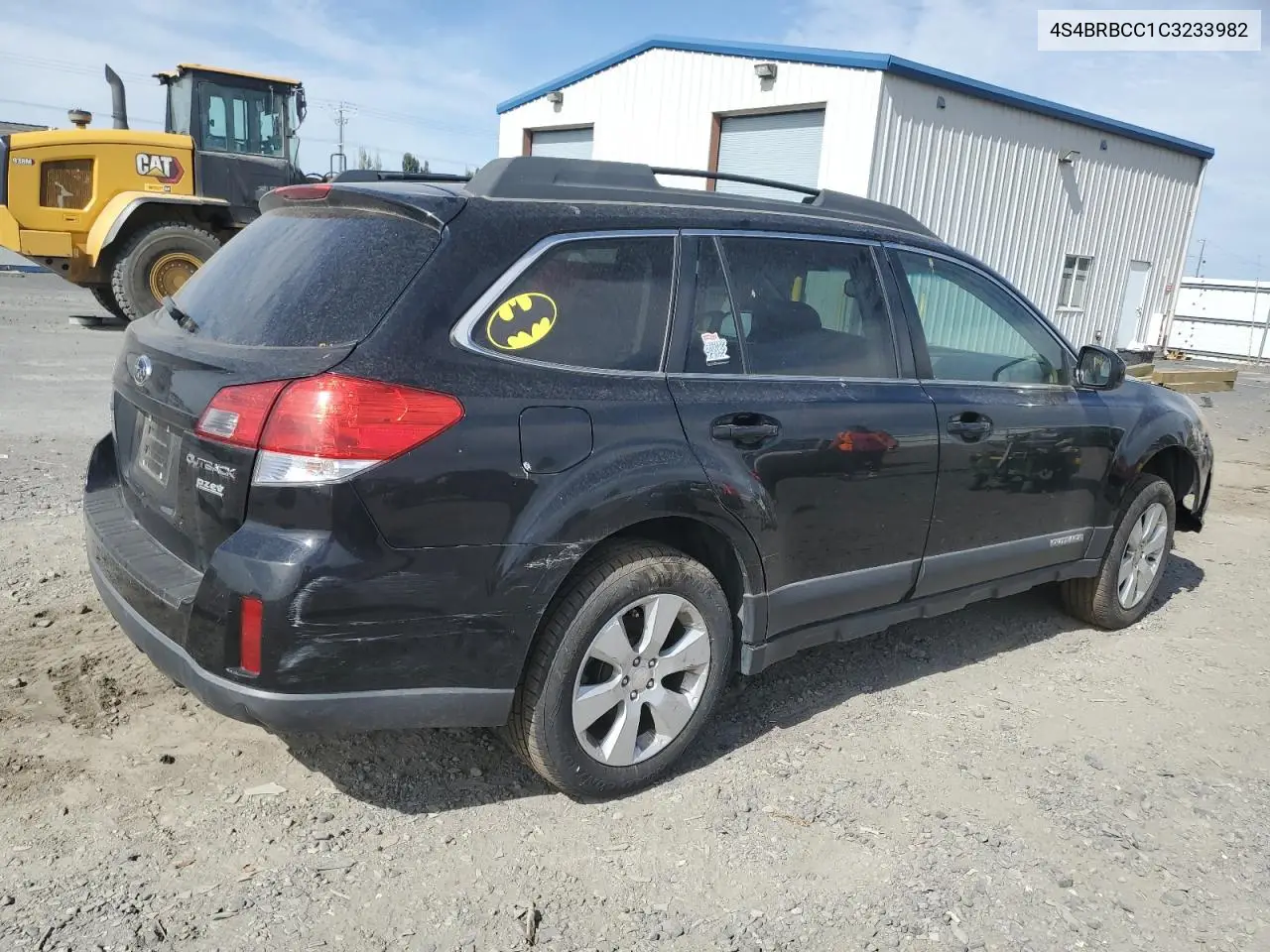 2012 Subaru Outback 2.5I Premium VIN: 4S4BRBCC1C3233982 Lot: 61679525