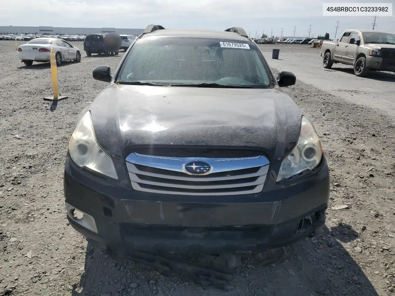 2012 Subaru Outback 2.5I Premium VIN: 4S4BRBCC1C3233982 Lot: 61679525
