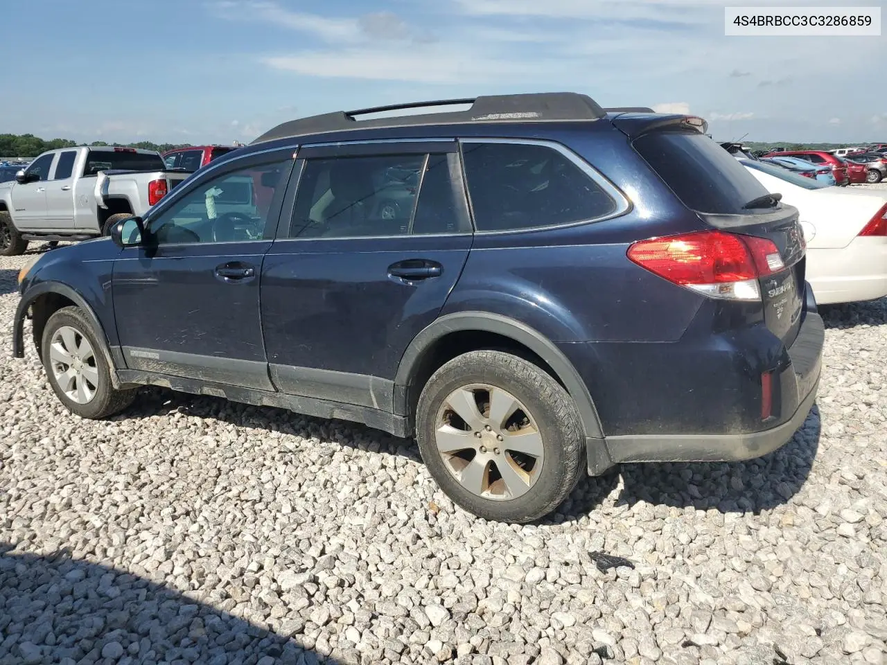 2012 Subaru Outback 2.5I Premium VIN: 4S4BRBCC3C3286859 Lot: 61939295