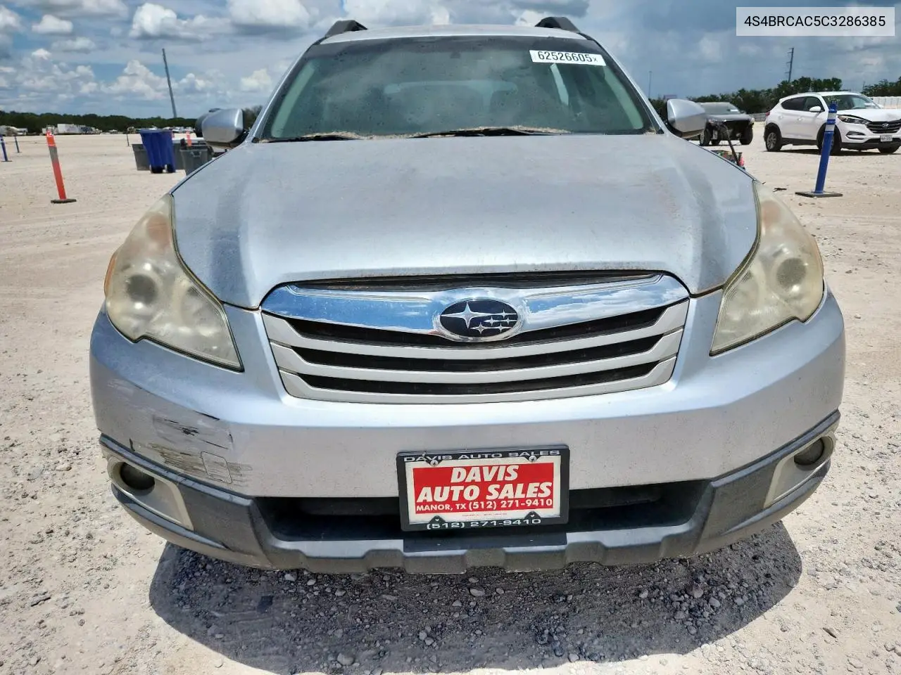 2012 Subaru Outback 2.5I VIN: 4S4BRCAC5C3286385 Lot: 62526605