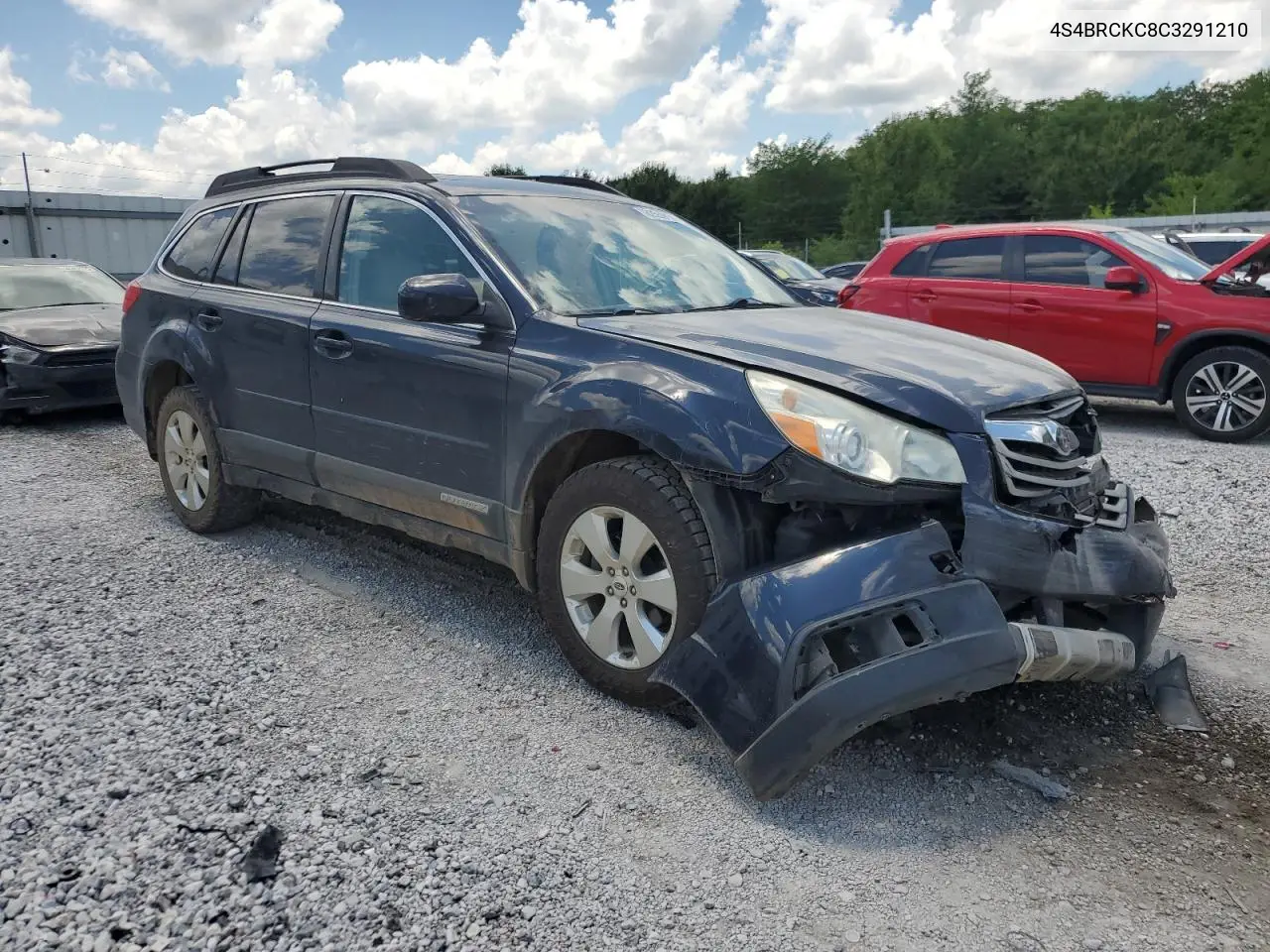 2012 Subaru Outback 2.5I Limited VIN: 4S4BRCKC8C3291210 Lot: 62559105