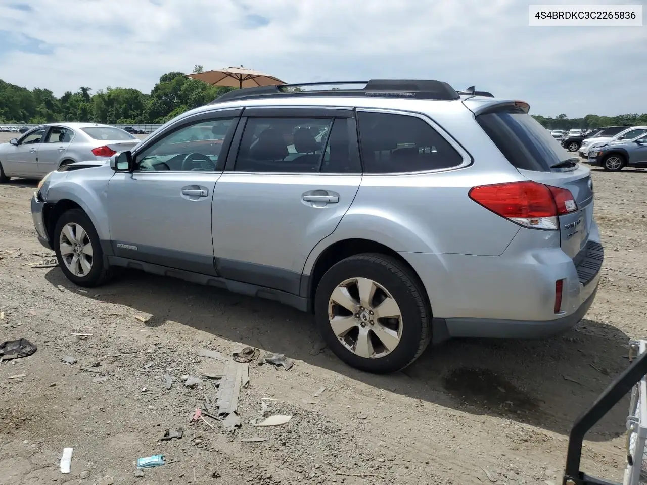 2012 Subaru Outback 3.6R Limited VIN: 4S4BRDKC3C2265836 Lot: 62587705