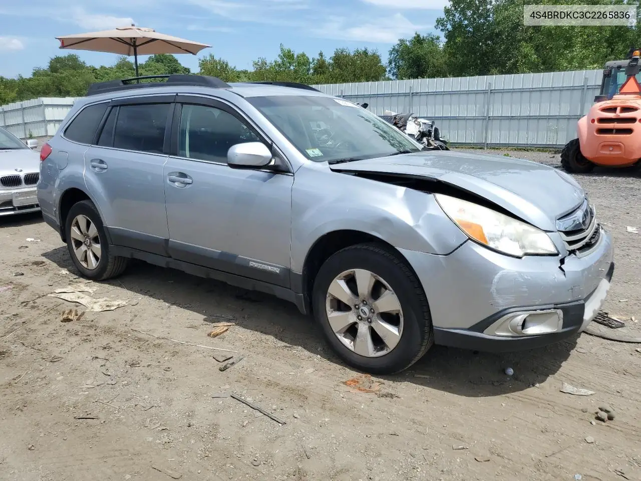 2012 Subaru Outback 3.6R Limited VIN: 4S4BRDKC3C2265836 Lot: 62587705