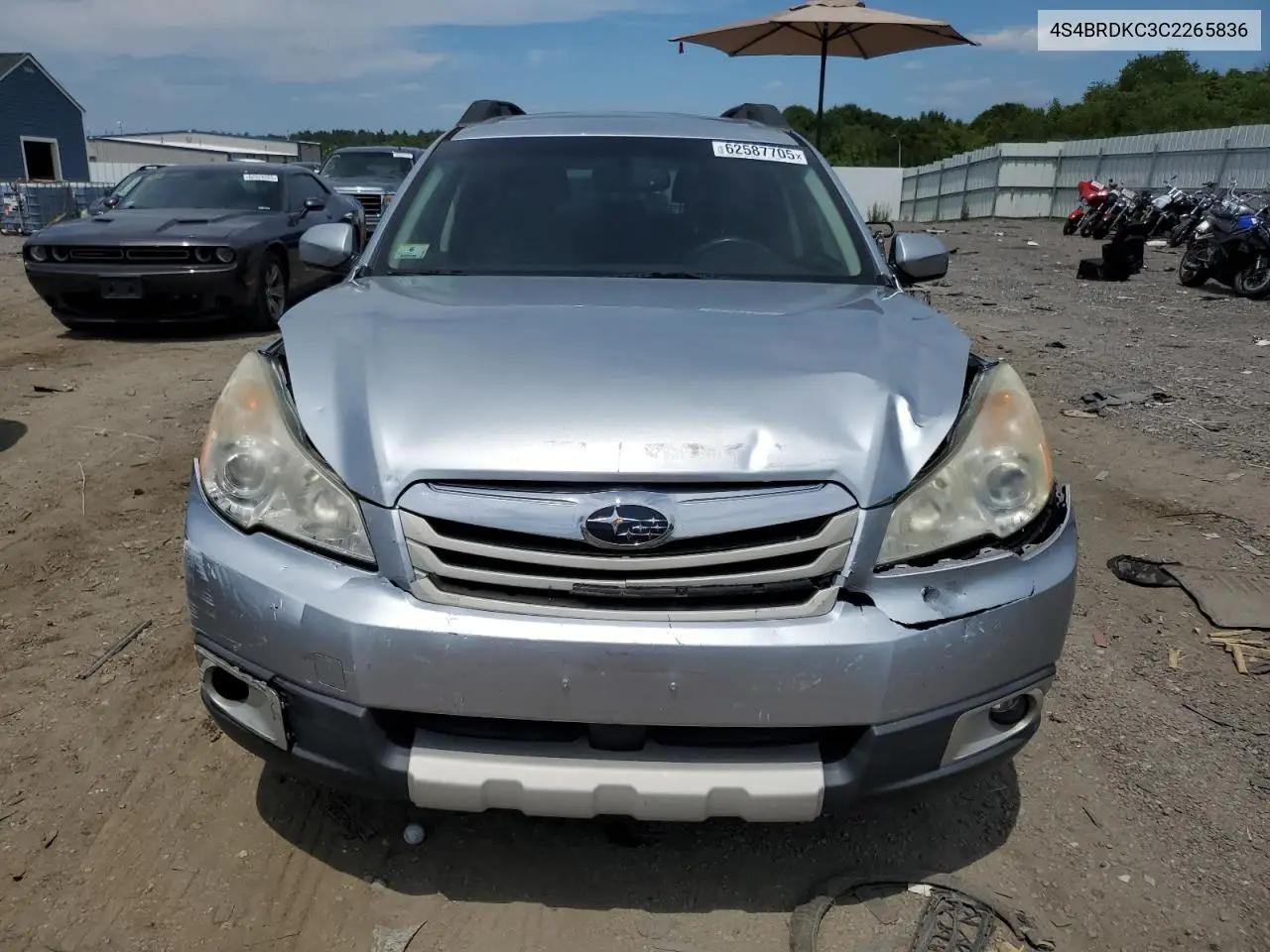 2012 Subaru Outback 3.6R Limited VIN: 4S4BRDKC3C2265836 Lot: 62587705