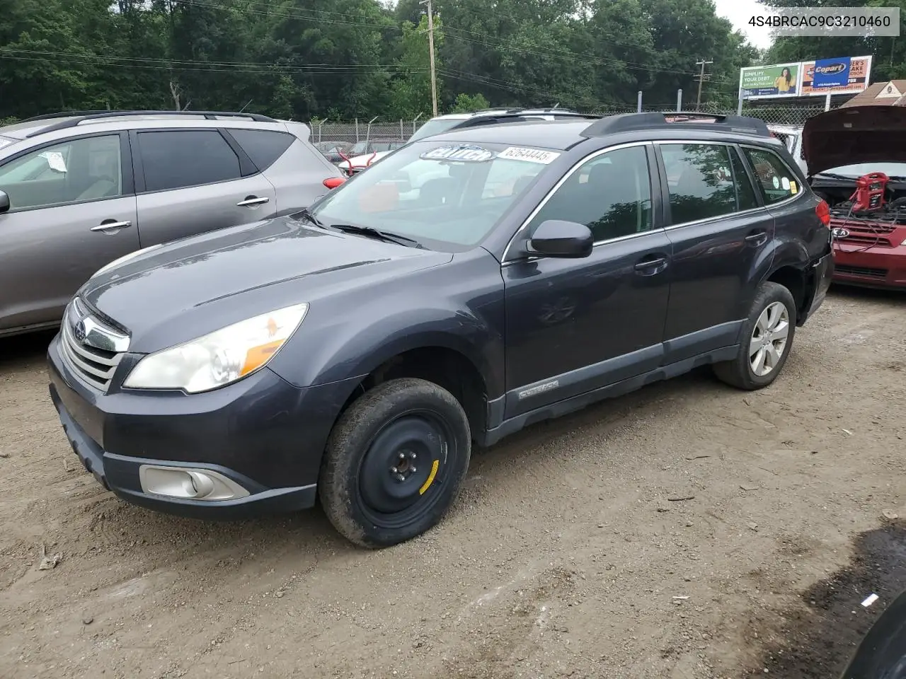 2012 Subaru Outback 2.5I VIN: 4S4BRCAC9C3210460 Lot: 62644445