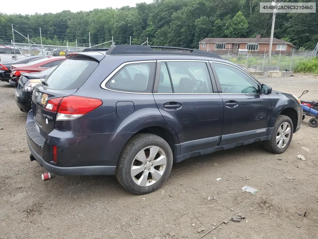 2012 Subaru Outback 2.5I VIN: 4S4BRCAC9C3210460 Lot: 62644445