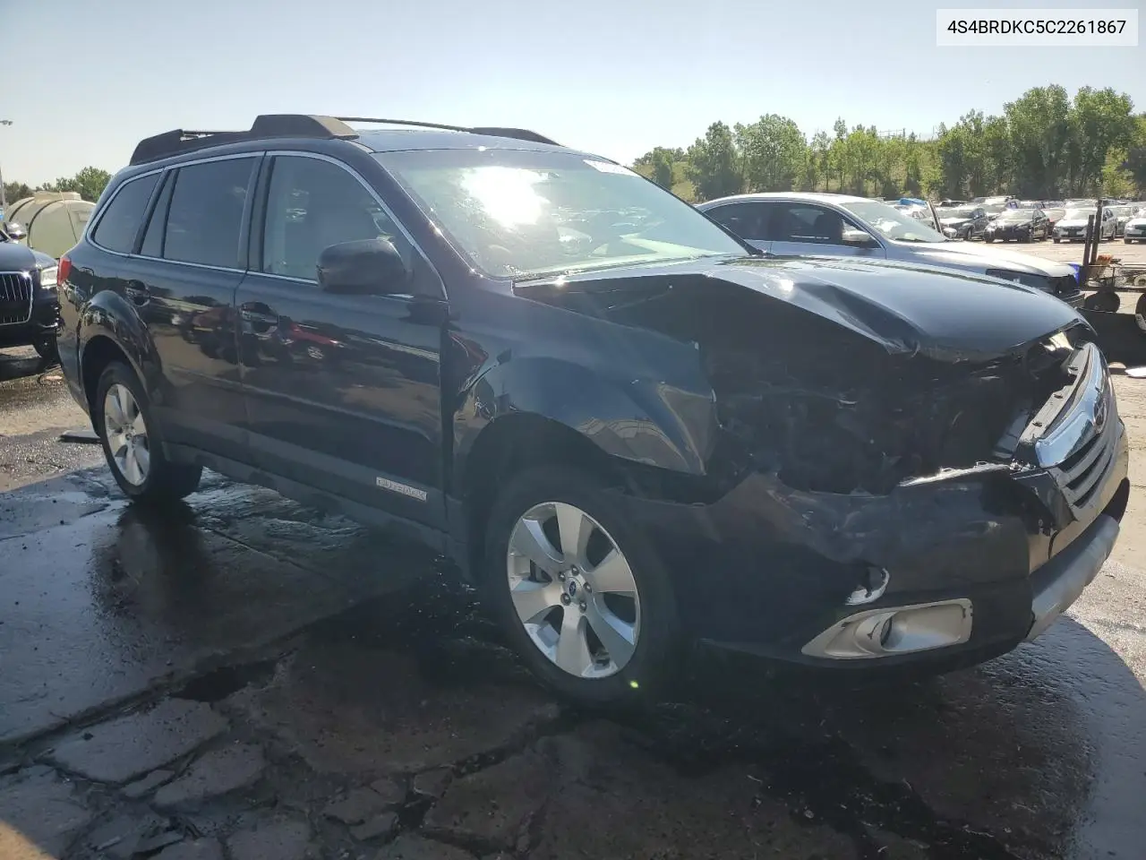 2012 Subaru Outback 3.6R Limited VIN: 4S4BRDKC5C2261867 Lot: 62703855