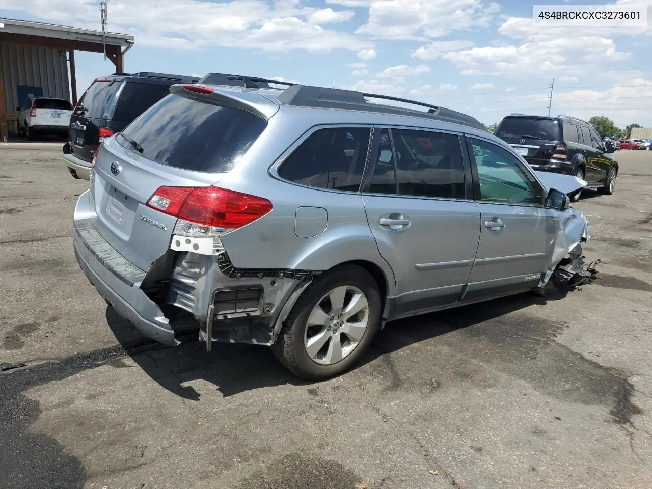 2012 Subaru Outback 2.5I Limited VIN: 4S4BRCKCXC3273601 Lot: 62774115