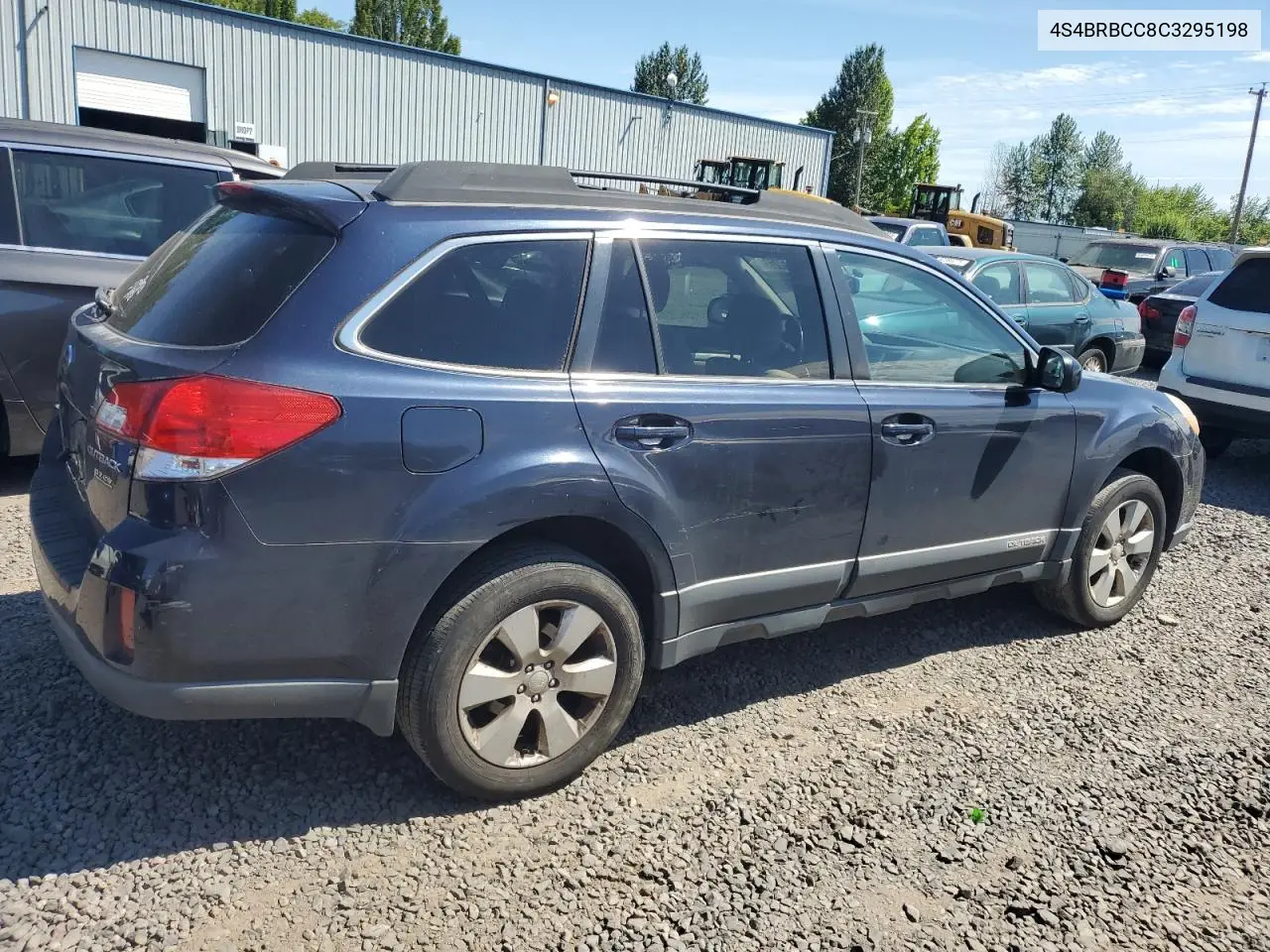2012 Subaru Outback 2.5I Premium VIN: 4S4BRBCC8C3295198 Lot: 62992215