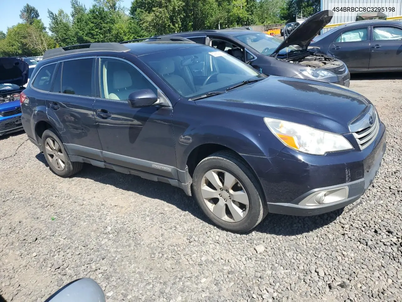 2012 Subaru Outback 2.5I Premium VIN: 4S4BRBCC8C3295198 Lot: 62992215
