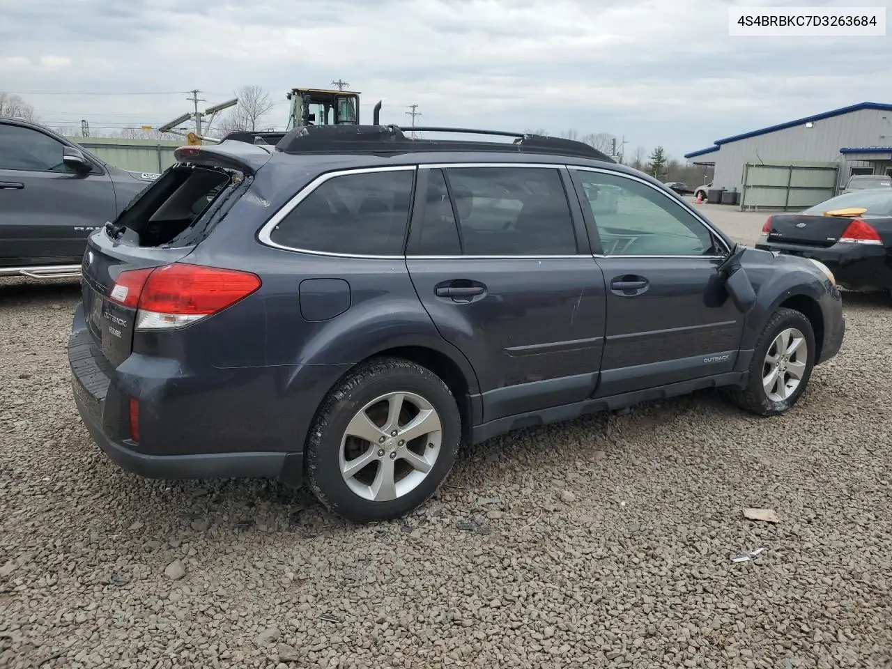2013 Subaru Outback 2.5I Limited VIN: 4S4BRBKC7D3263684 Lot: 54589305