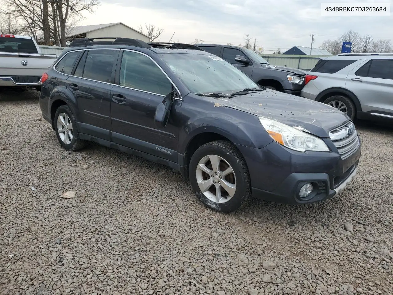2013 Subaru Outback 2.5I Limited VIN: 4S4BRBKC7D3263684 Lot: 54589305