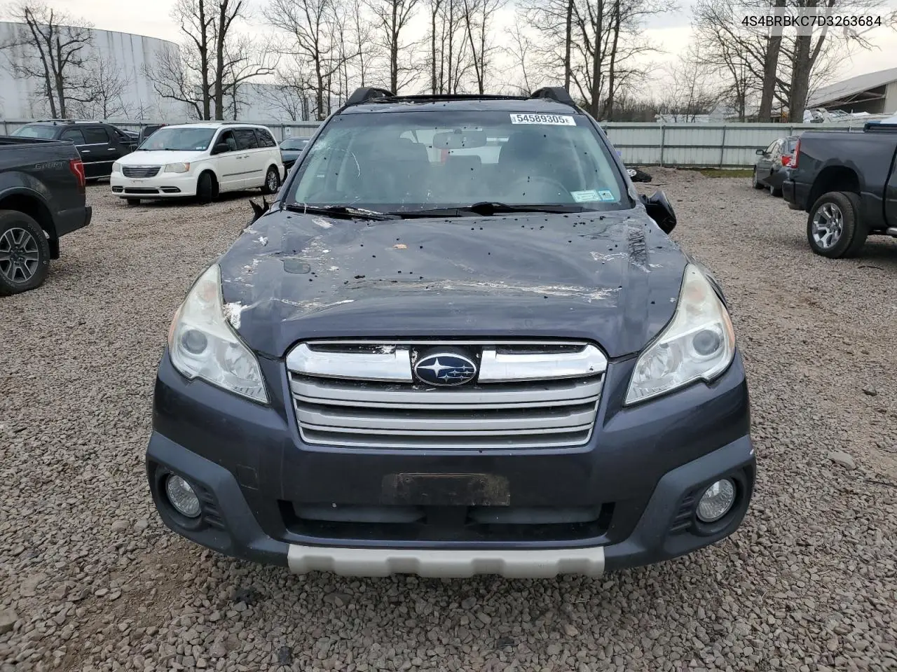 2013 Subaru Outback 2.5I Limited VIN: 4S4BRBKC7D3263684 Lot: 54589305