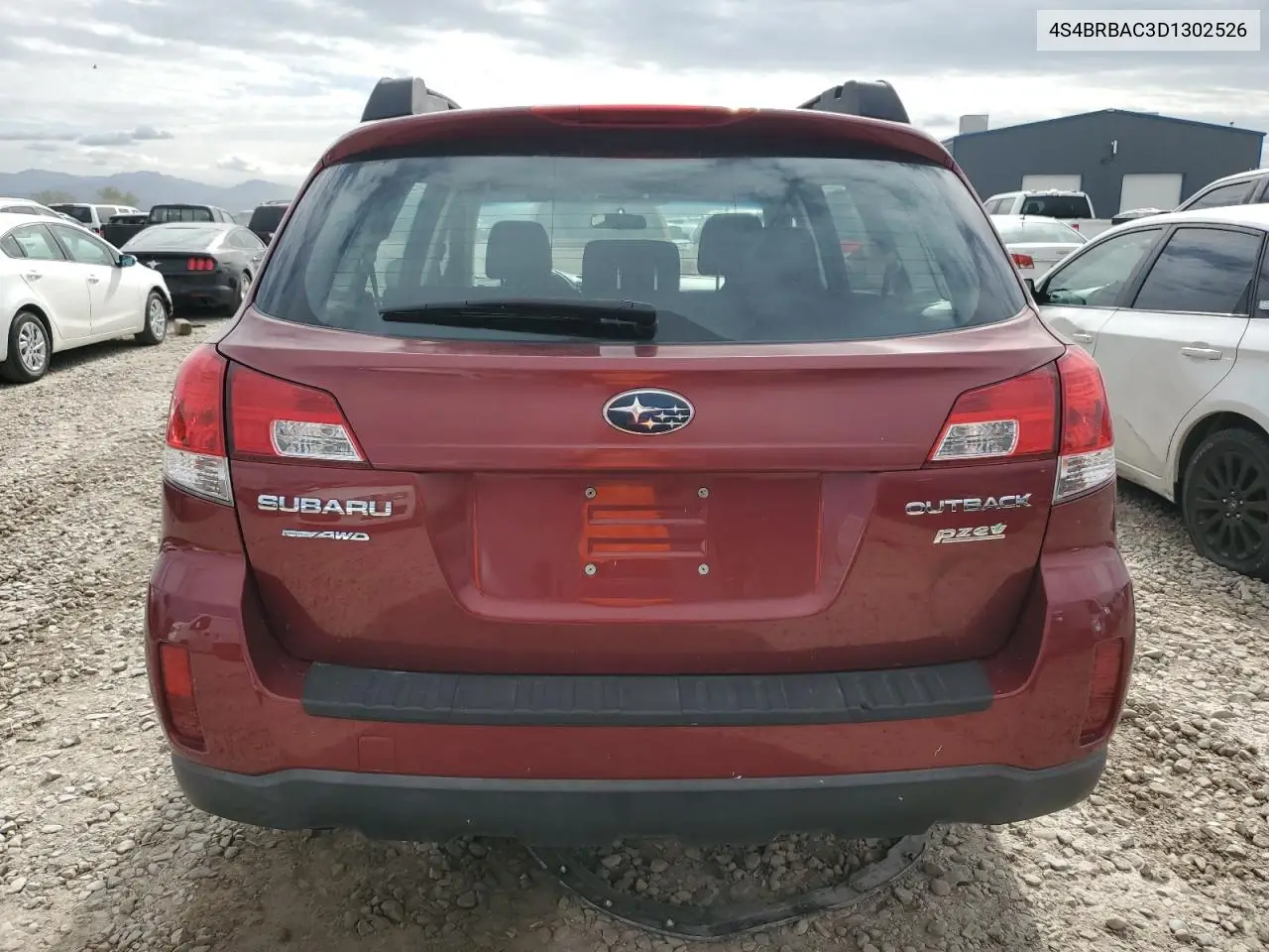2013 Subaru Outback 2.5I VIN: 4S4BRBAC3D1302526 Lot: 56803195