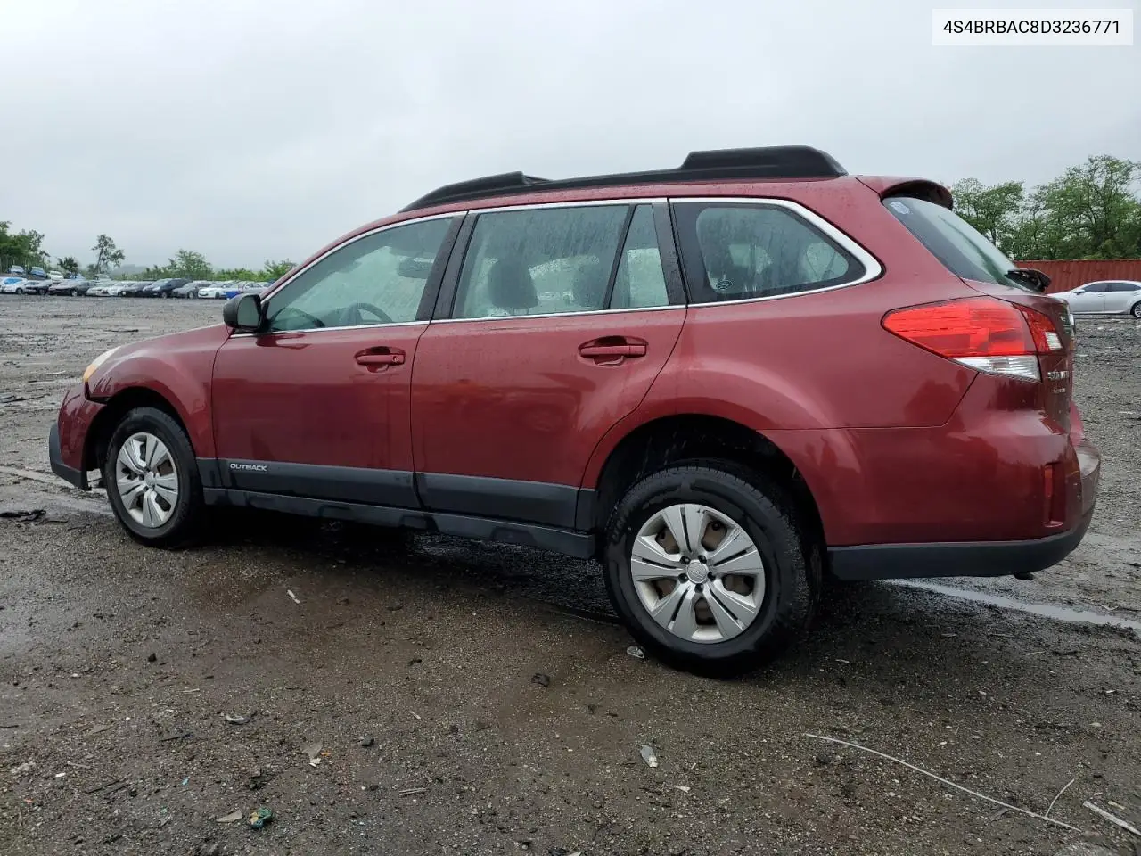 2013 Subaru Outback 2.5I VIN: 4S4BRBAC8D3236771 Lot: 56848065