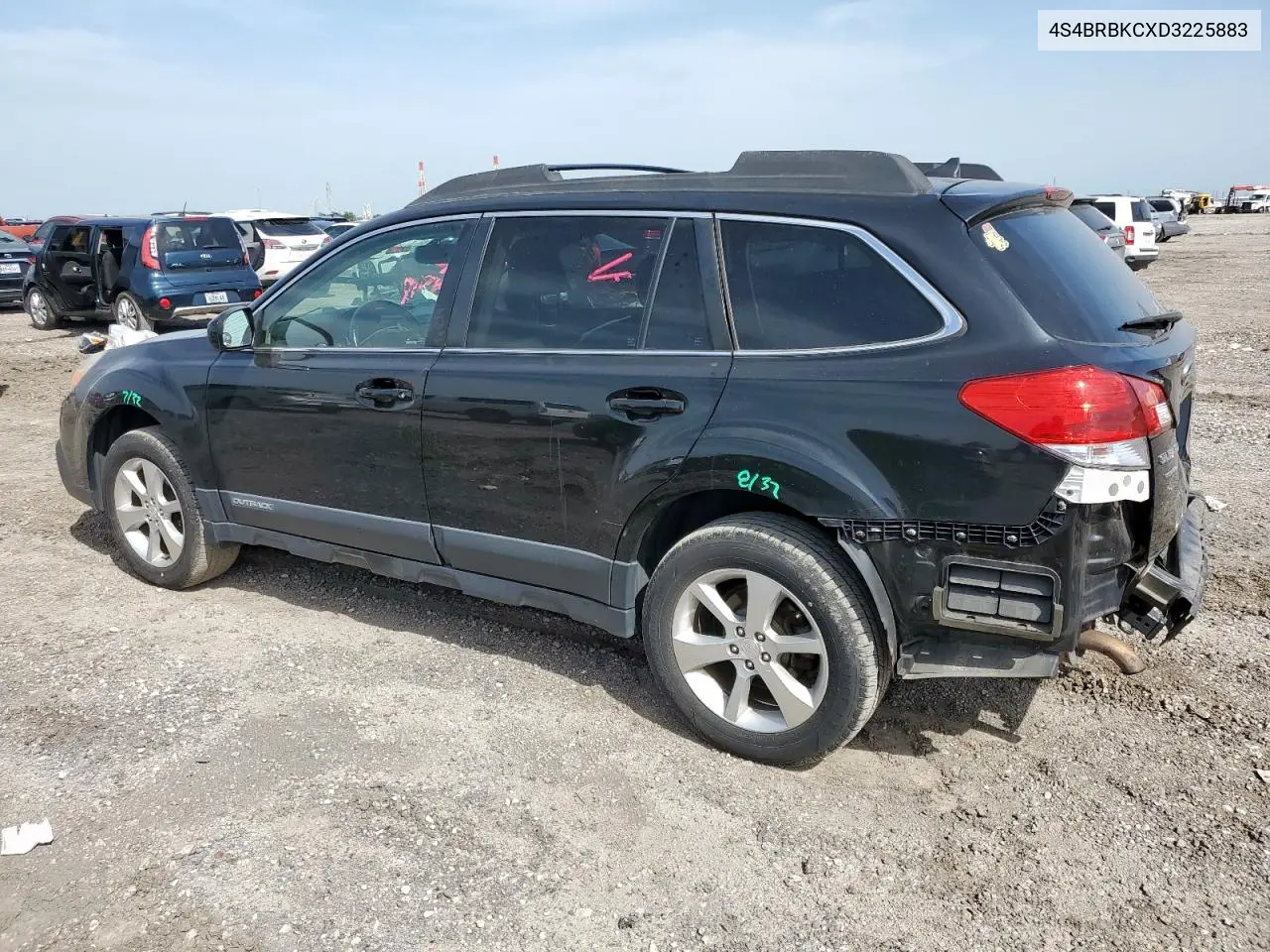 2013 Subaru Outback 2.5I Limited VIN: 4S4BRBKCXD3225883 Lot: 56995925