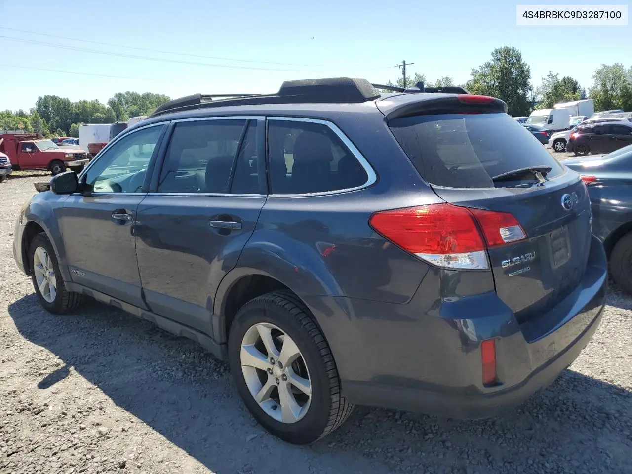 2013 Subaru Outback 2.5I Limited VIN: 4S4BRBKC9D3287100 Lot: 59988795
