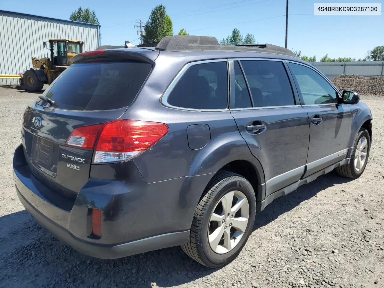 2013 Subaru Outback 2.5I Limited VIN: 4S4BRBKC9D3287100 Lot: 59988795