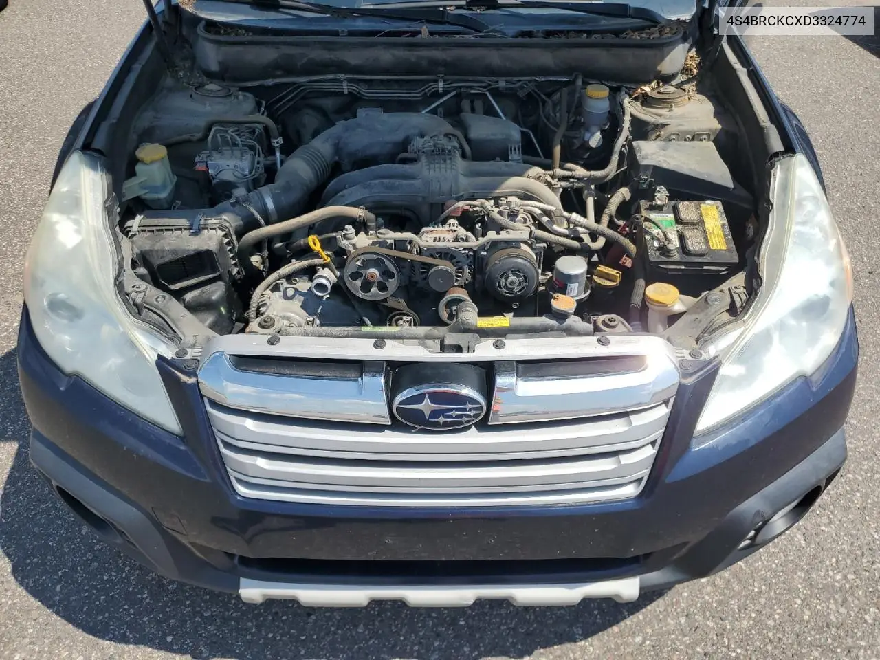 2013 Subaru Outback 2.5I Limited VIN: 4S4BRCKCXD3324774 Lot: 61650405