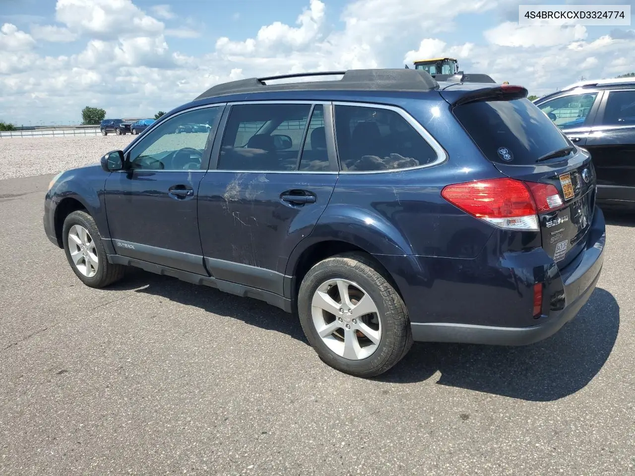 2013 Subaru Outback 2.5I Limited VIN: 4S4BRCKCXD3324774 Lot: 61650405