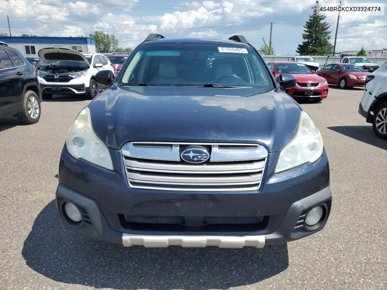 2013 Subaru Outback 2.5I Limited VIN: 4S4BRCKCXD3324774 Lot: 61650405