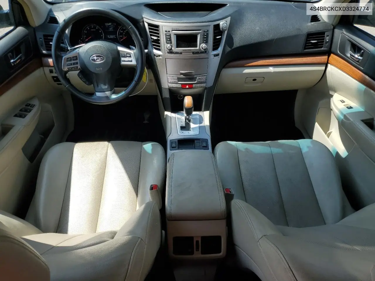 2013 Subaru Outback 2.5I Limited VIN: 4S4BRCKCXD3324774 Lot: 61650405