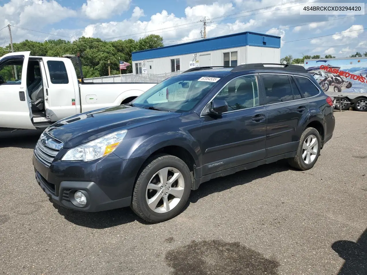 2013 Subaru Outback 2.5I Limited VIN: 4S4BRCKCXD3294420 Lot: 62084535