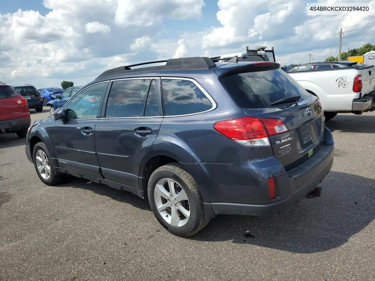 2013 Subaru Outback 2.5I Limited VIN: 4S4BRCKCXD3294420 Lot: 62084535
