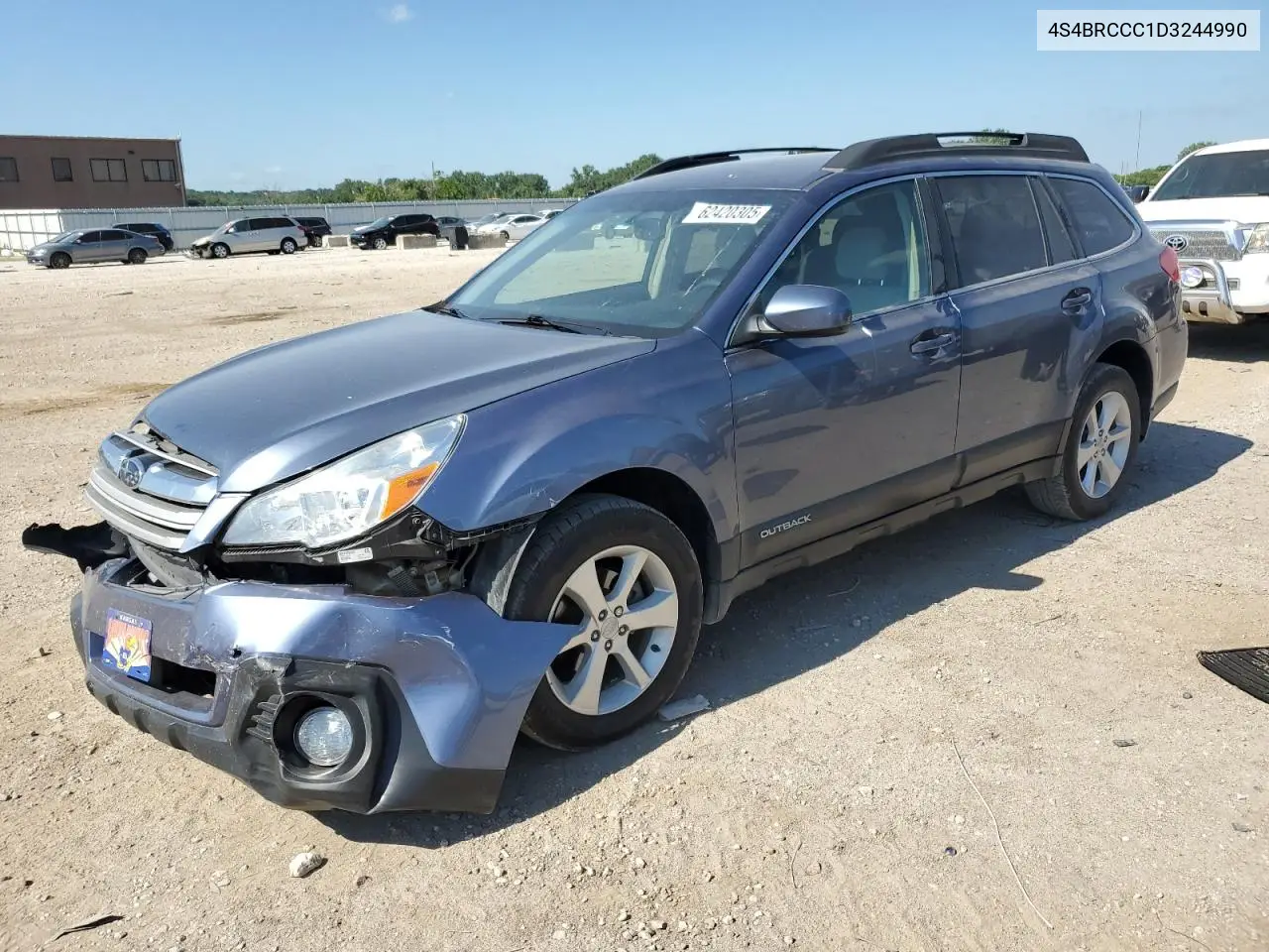 2013 Subaru Outback 2.5I Premium VIN: 4S4BRCCC1D3244990 Lot: 62420305