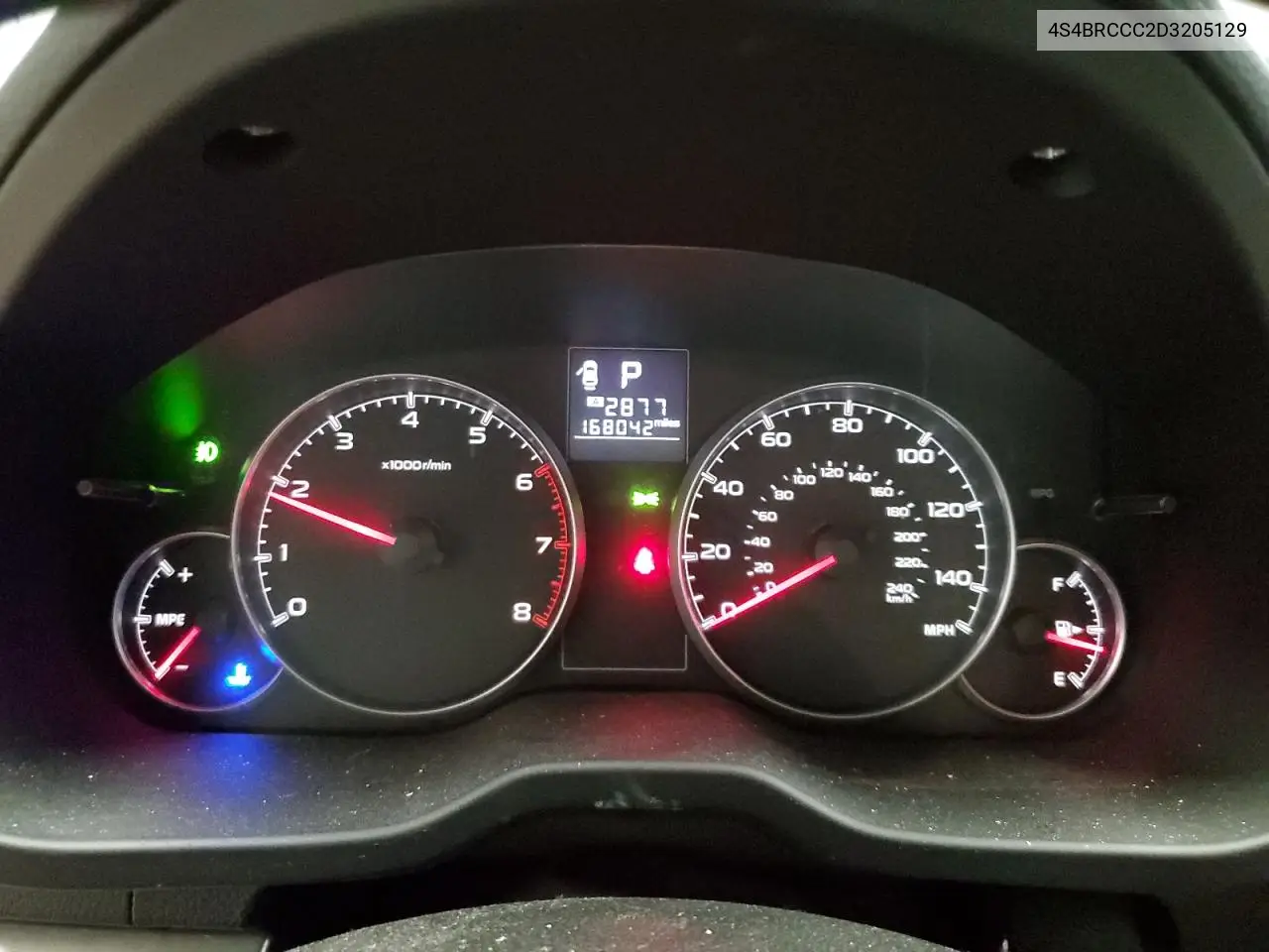 4S4BRCCC2D3205129 2013 Subaru Outback 2.5I Premium